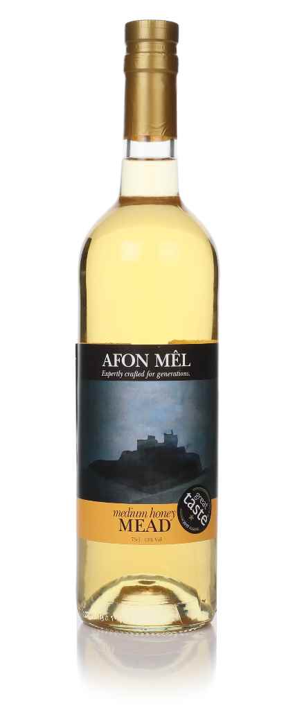 Afon Mêl Medium Honey Mead (No Box / Torn Label) 75cl product image