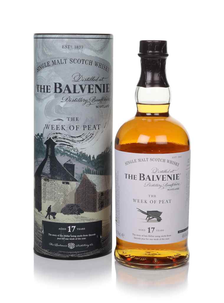 Balvenie 17 Year Old - The Week of Peat (No Box / Torn Label) 70cl product image