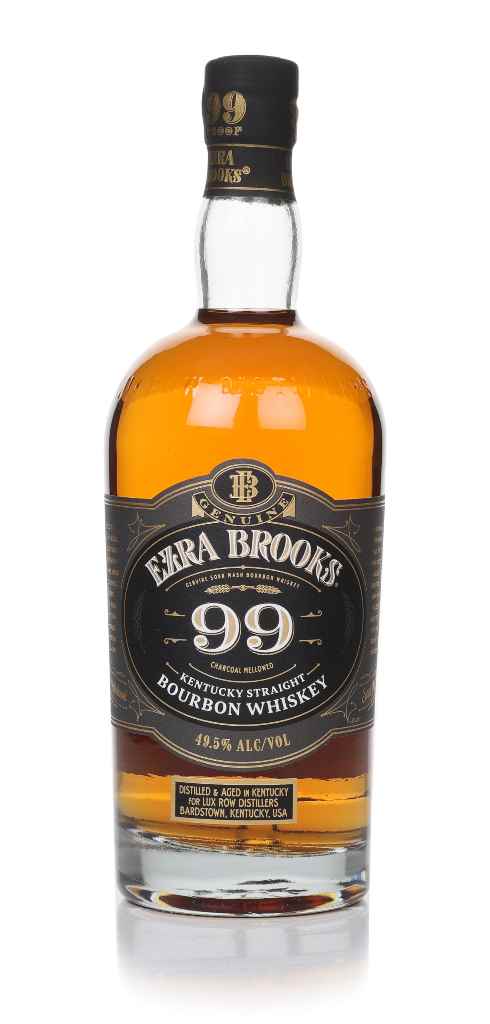 Ezra Brooks 99 Kentucky Straight Bourbon Whiskey (No Box / Torn Label) 70cl product image