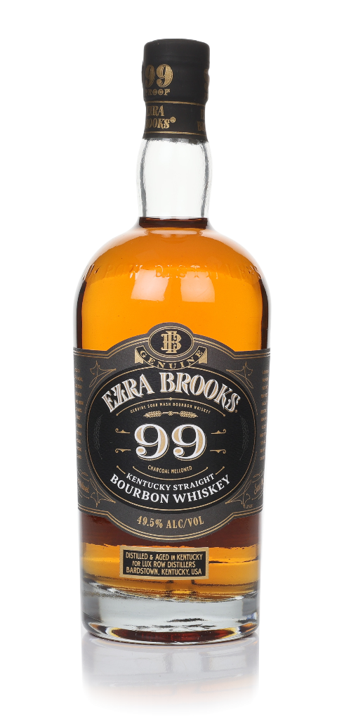 Ezra Brooks 99 Kentucky Straight Bourbon Whiskey (No Box / Torn Label) 70cl product image