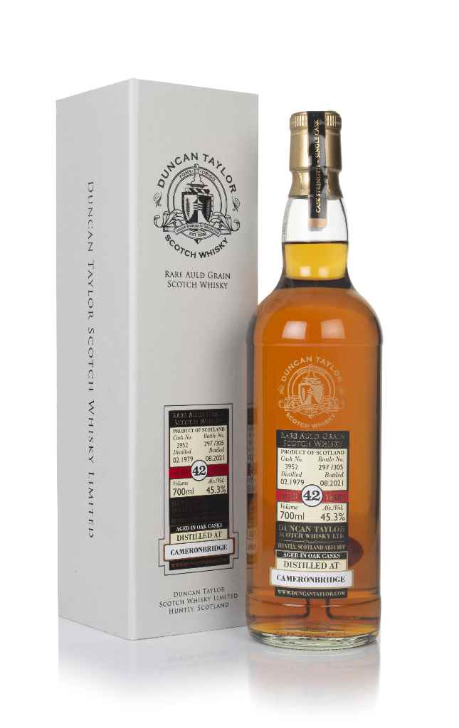 Cameronbridge 42 Year Old 1979 (cask 3952) - Rare Auld (Duncan Taylor) (No Box / Torn Label) 70cl product image