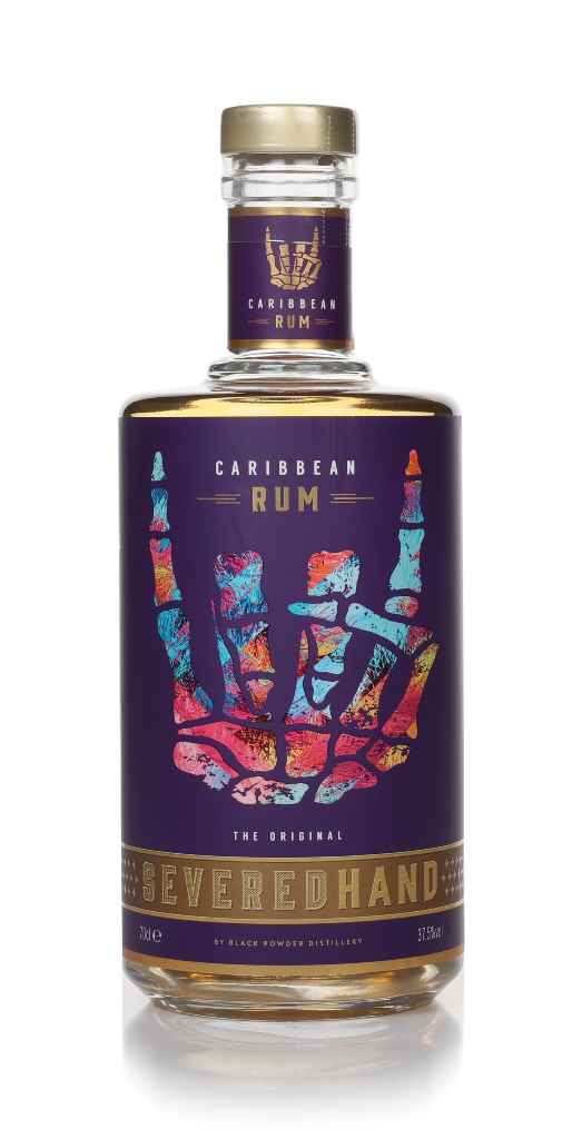 The Severed Hand Caribbean Rum (No Box / Torn Label) 70cl product image