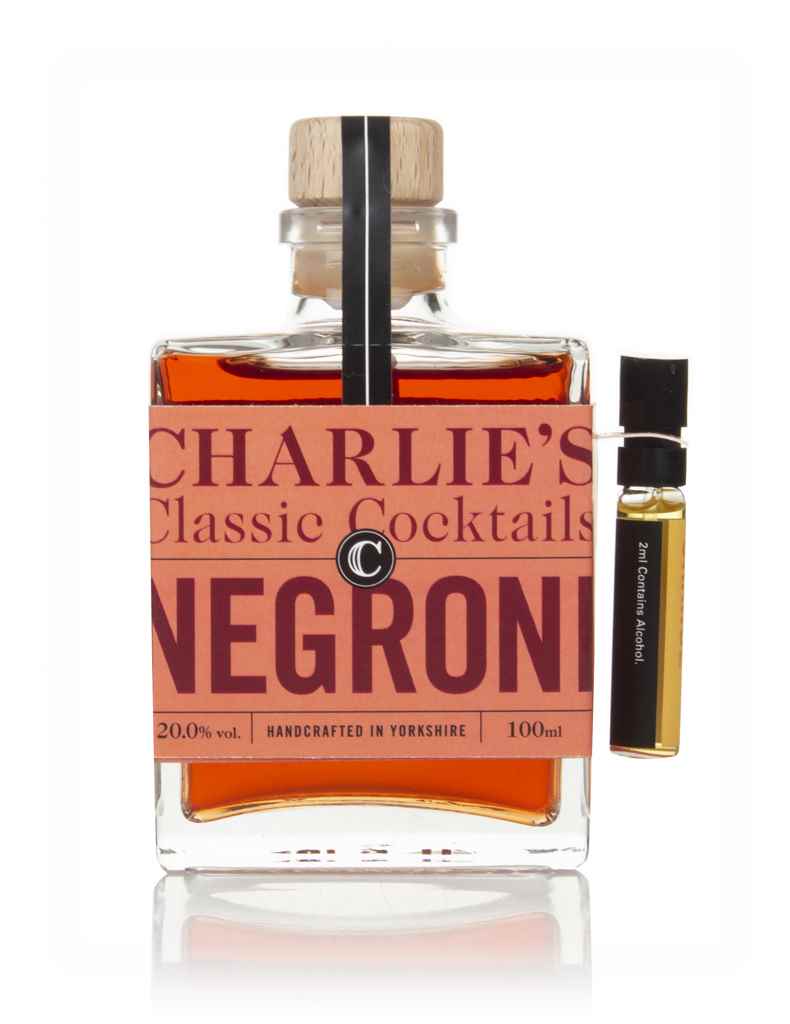 Charlie's Classic Cocktails Negroni (No Box / Torn Label) 10cl product image