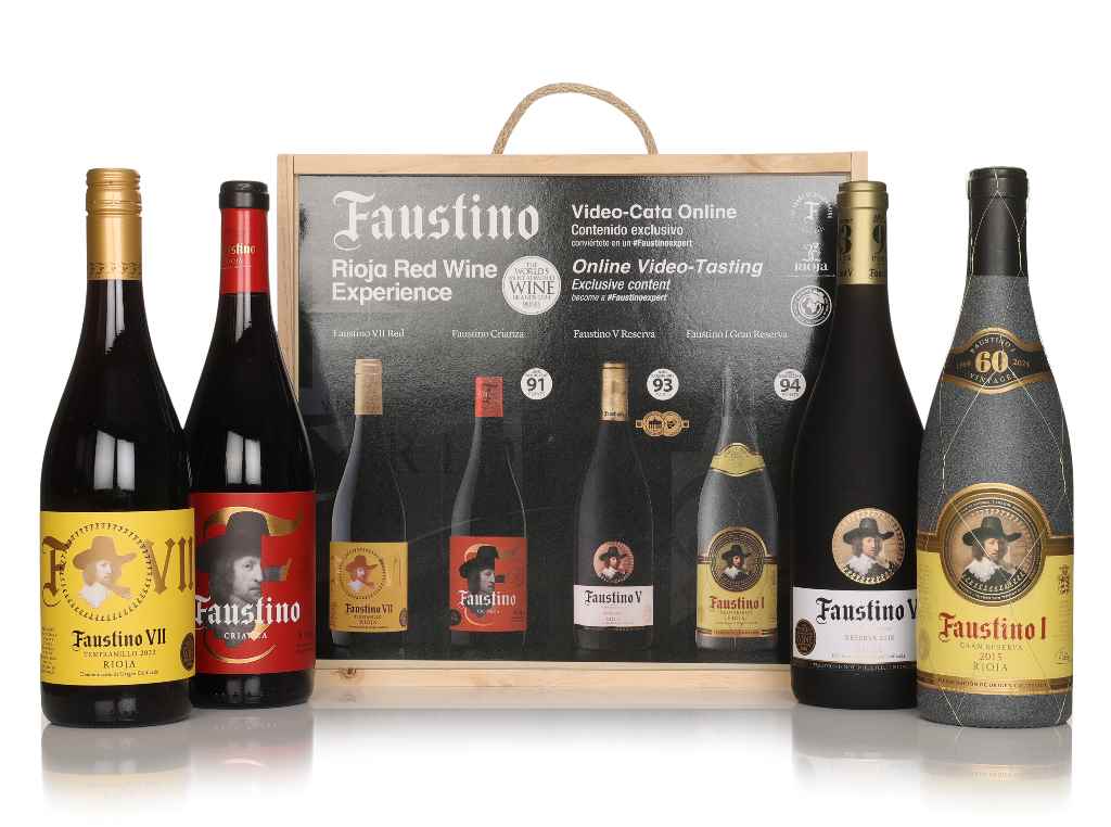 Faustino Rioja Red Wine Experience Gift Pack (No Box / Torn Label) 300cl product image