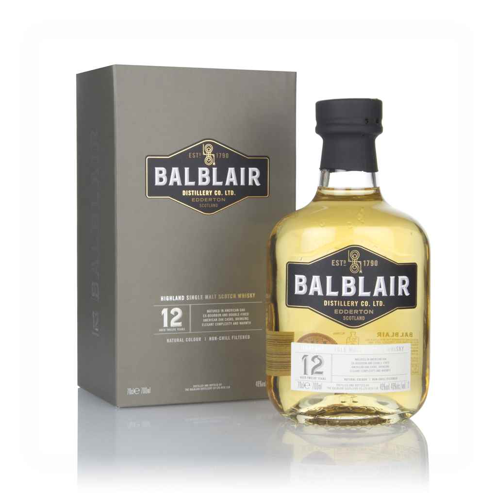 Balblair 12 Year Old (No Box / Torn Label) 70cl product image