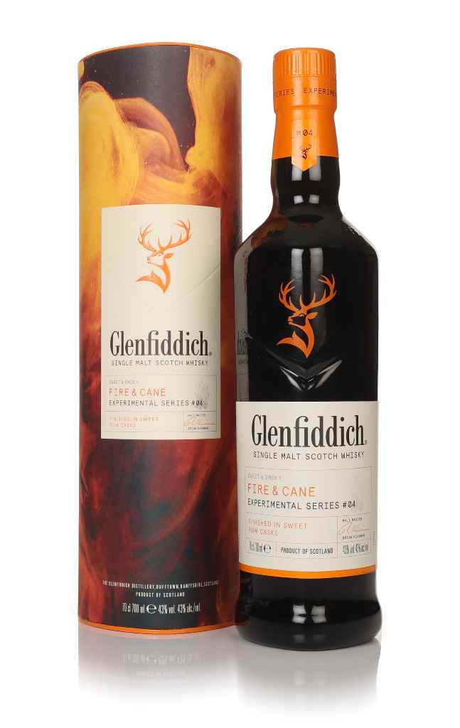 Glenfiddich Experimental Series - Fire & Cane (No Box / Torn Label) 70cl product image