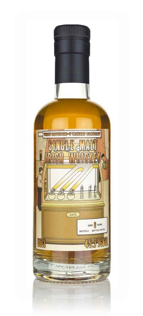 Single Malt Irish Whiskey 8 Year Old (That Boutique-y Whisky Company) (No Box / Torn Label) 50cl product image