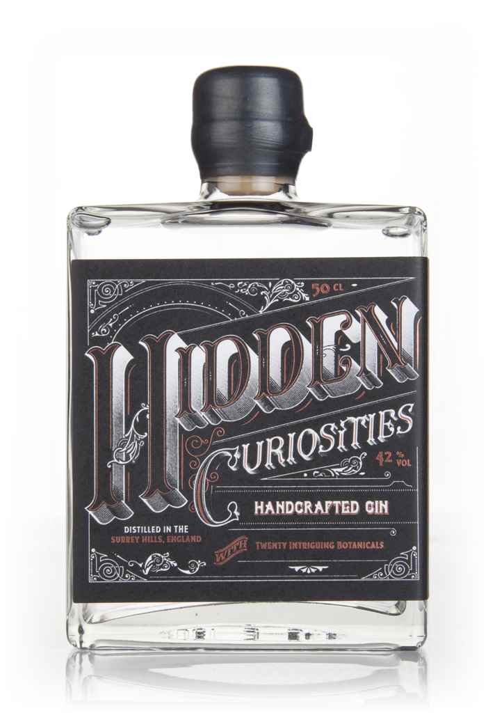 Hidden Curiosities Gin (No Box / Torn Label) 50cl product image