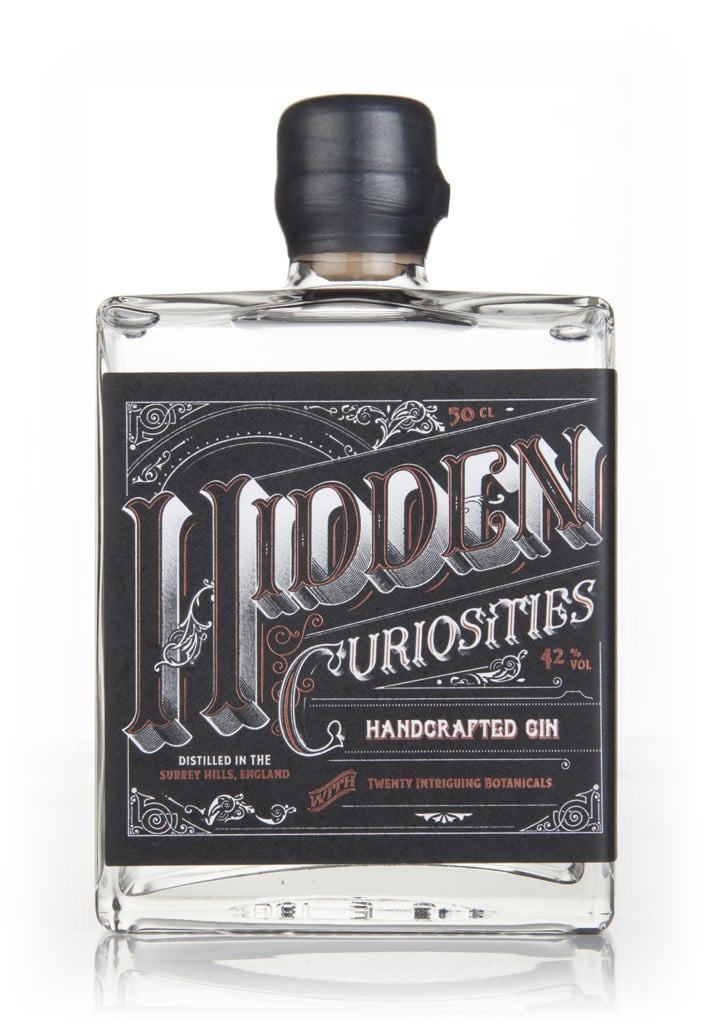 Hidden Curiosities Gin (No Box / Torn Label) 50cl product image
