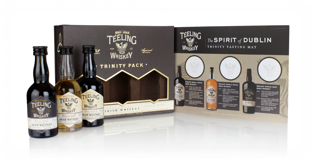 Teeling Trinity Gift Pack (No Box / Torn Label) 15cl product image