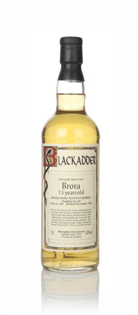 Brora 13 Year Old 1982 (cask 430) - Blackadder 70cl product image