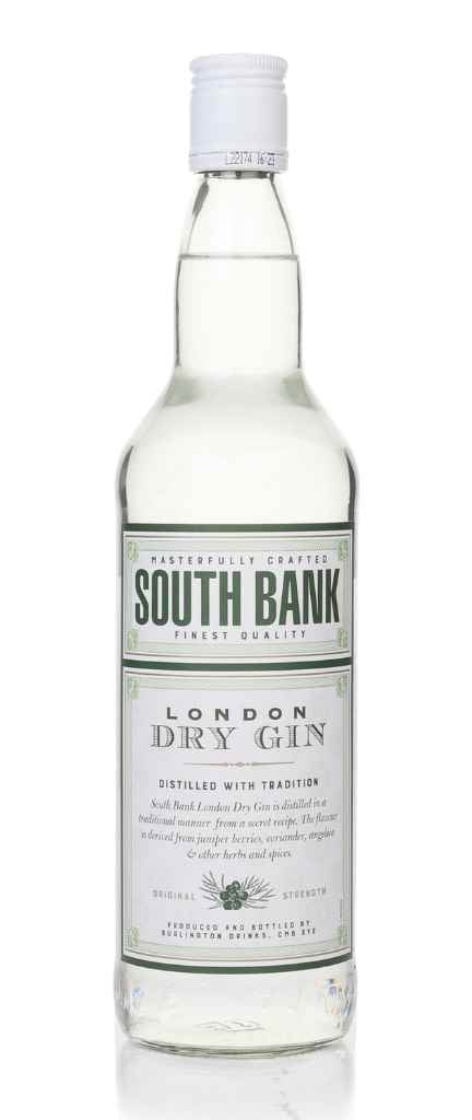 South Bank London Dry Gin (No Box / Torn Label) 70cl product image