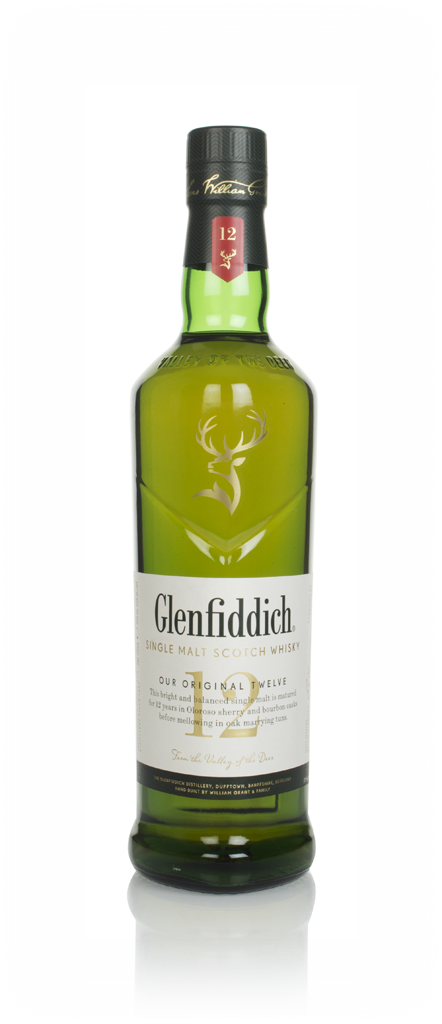 Glenfiddich 12 Year Old (No Box / Torn Label) 70cl product image