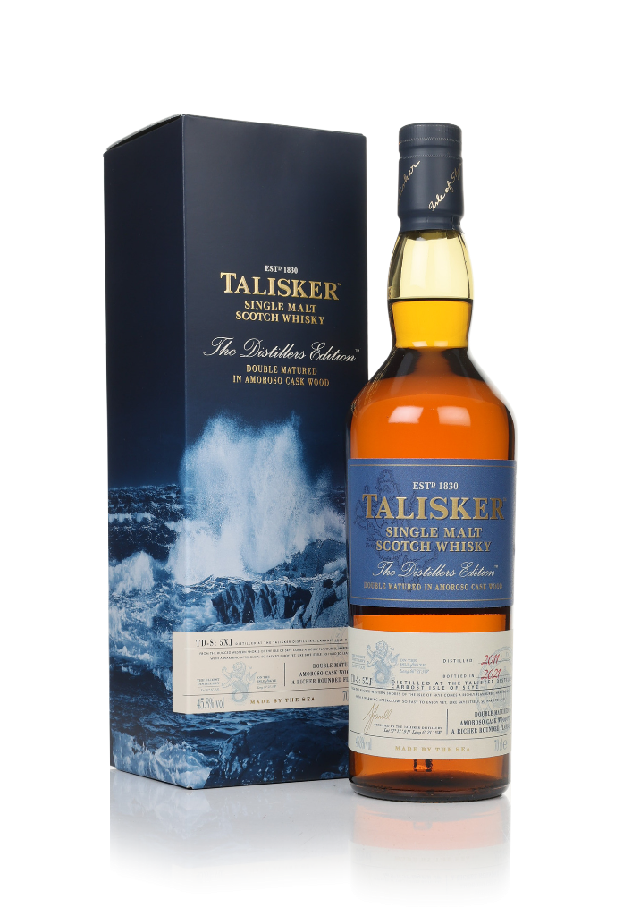 Talisker 2011 (bottled 2021) Amoroso Cask Finish – Distillers Edition (No Box / Torn Label) 70cl product image