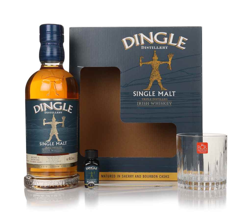 Dingle Single Malt Gift Set (No Box / Torn Label) 71cl product image