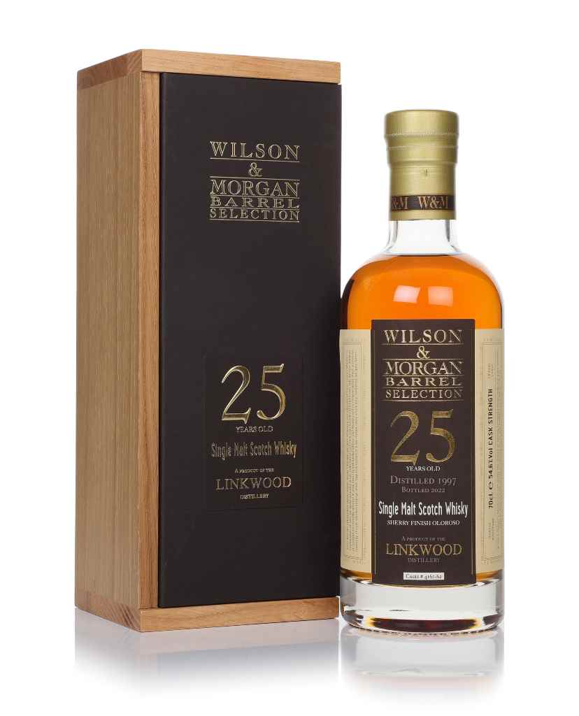 Linkwood 25 Year Old 1997 (bottled 2022) - Oloroso Sherry Finish (Wilson & Morgan) (No Box / Torn Label) 70cl product image