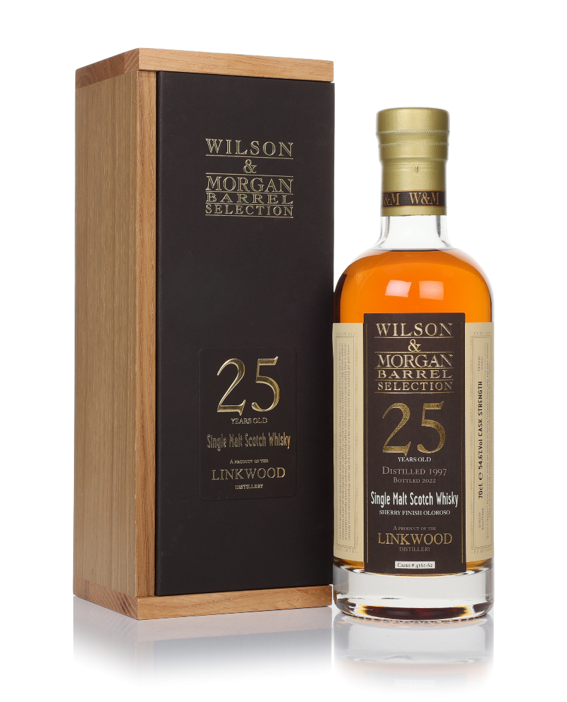Linkwood 25 Year Old 1997 (bottled 2022) - Oloroso Sherry Finish (Wilson & Morgan) (No Box / Torn Label) 70cl product image