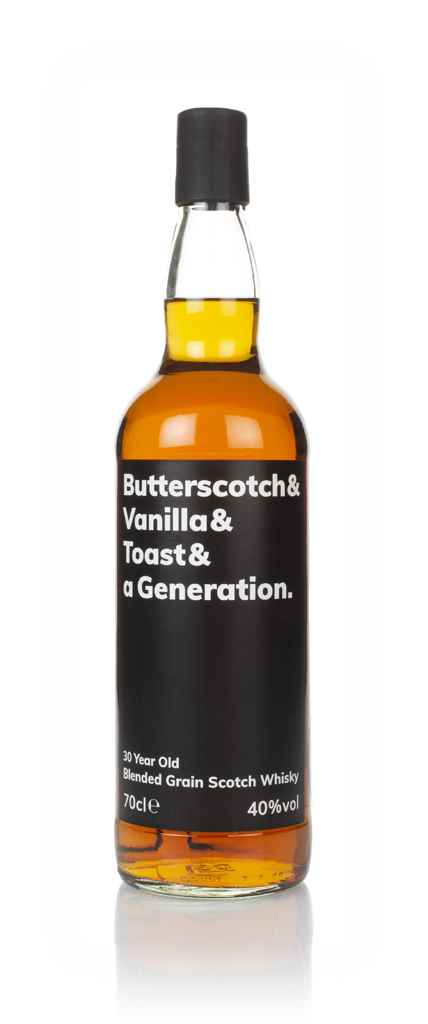 Butterscotch & Vanilla & Toast & A Generation 30 Year Old (No Box / Torn Label) 70cl product image