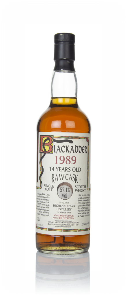 Highland Park 14 Year Old 1989 (cask 10039) - Raw Cask (Blackadder) 70cl product image