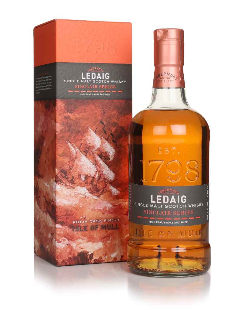 Ledaig Rioja Cask Finish - Sinclair Series (No Box / Torn Label) 70cl product image