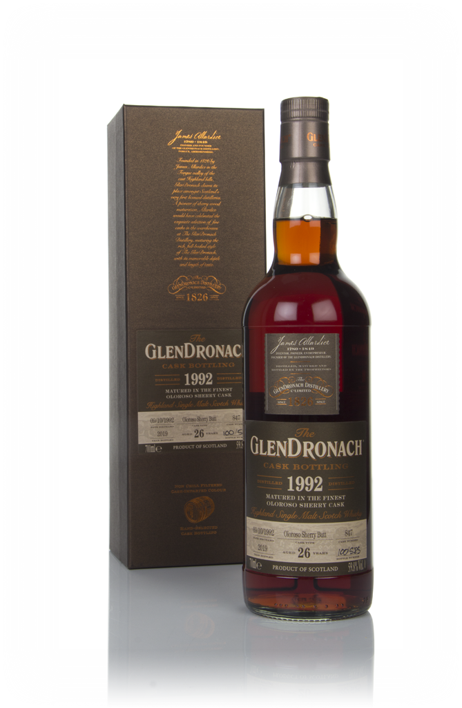 The GlenDronach 26 Year Old 1992 (cask 847) 70cl product image