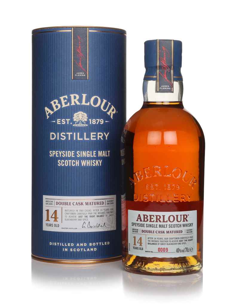 Aberlour 14 Year Old Double Cask Matured (No Box / Torn Label) 70cl product image