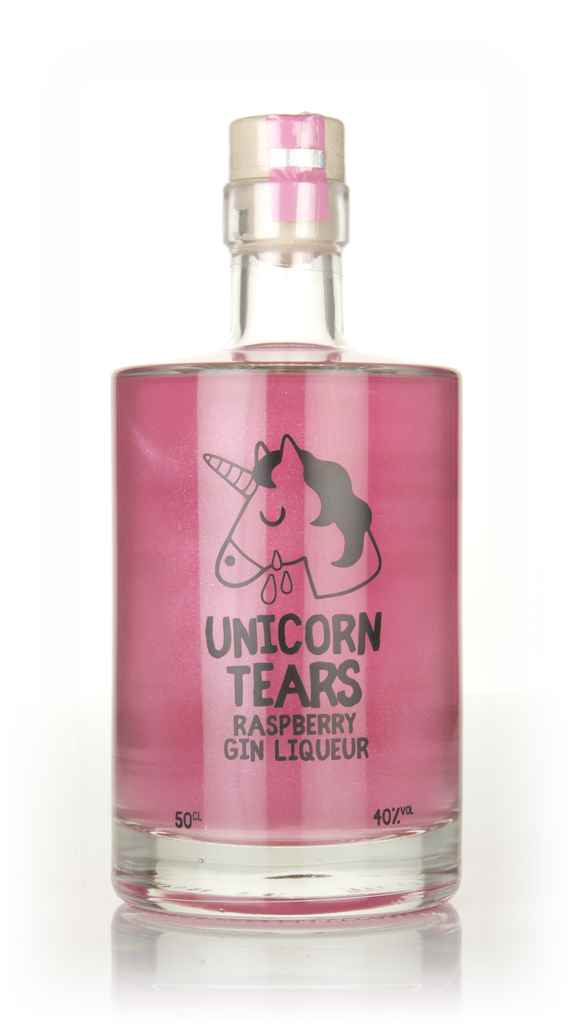 Unicorn Tears Raspberry Gin Liqueur (No Box / Torn Label) 50cl product image