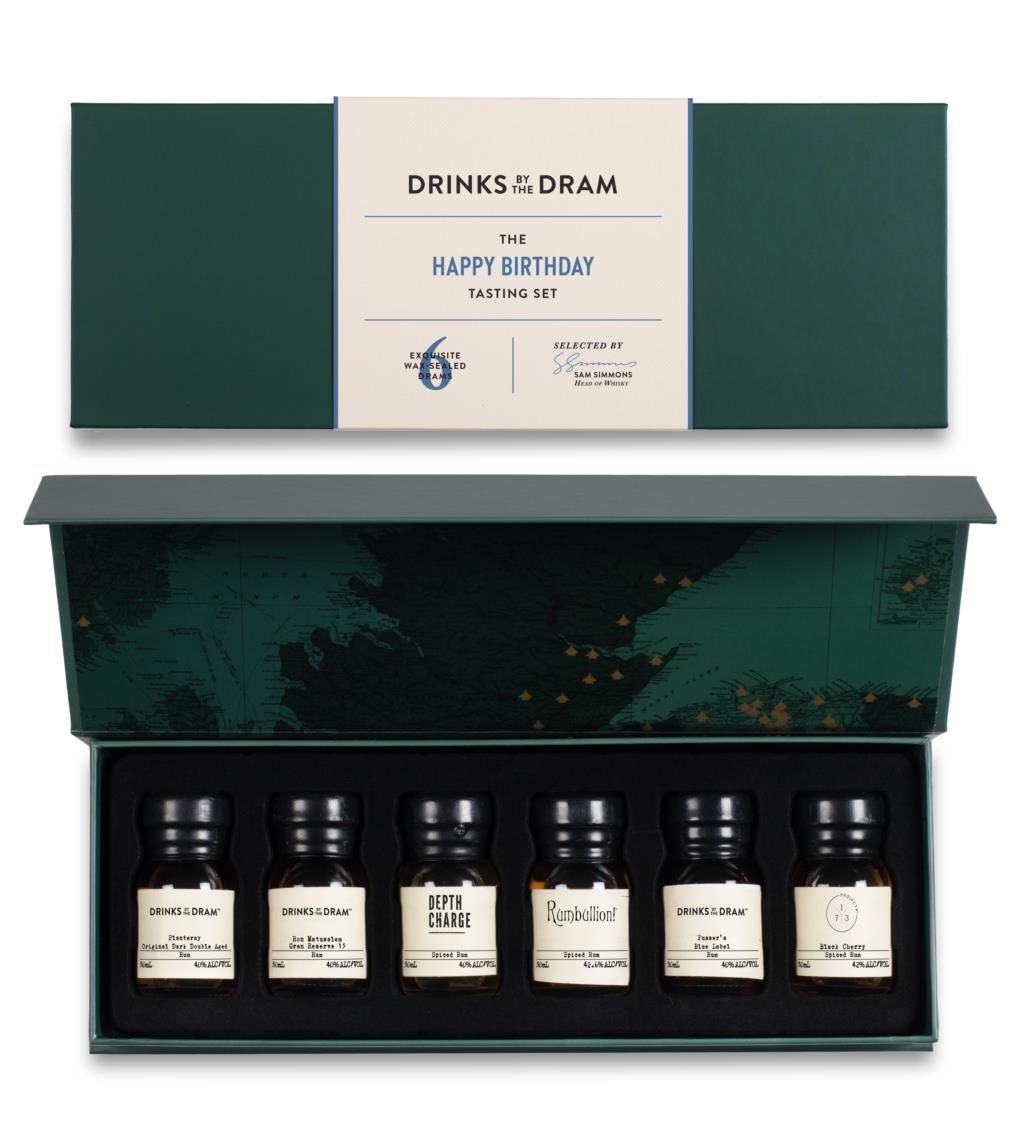 Happy Birthday Rum Tasting Set (Green) 18cl product image