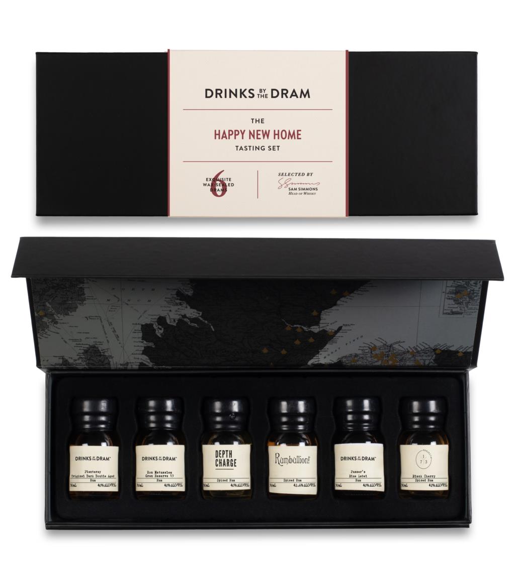 Happy New Home Rum Tasting Set (Black) 18cl product image