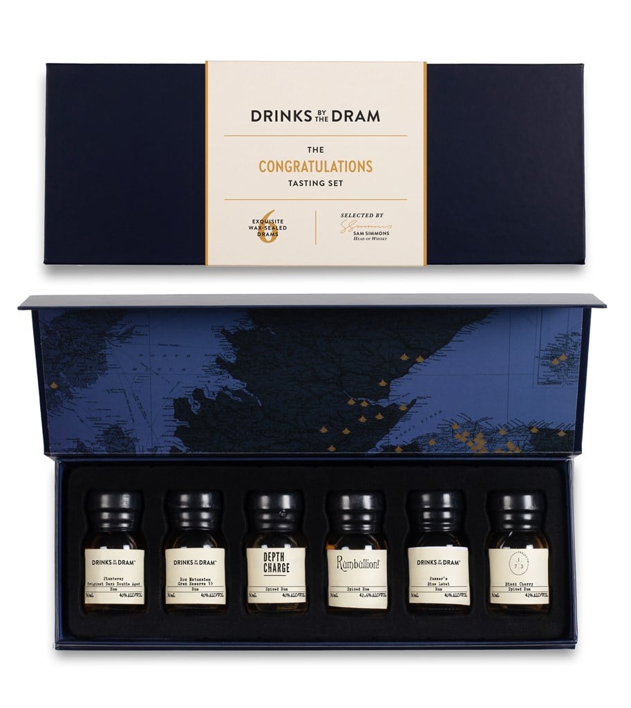Congratulations Rum Tasting Set (Blue) 18cl product image