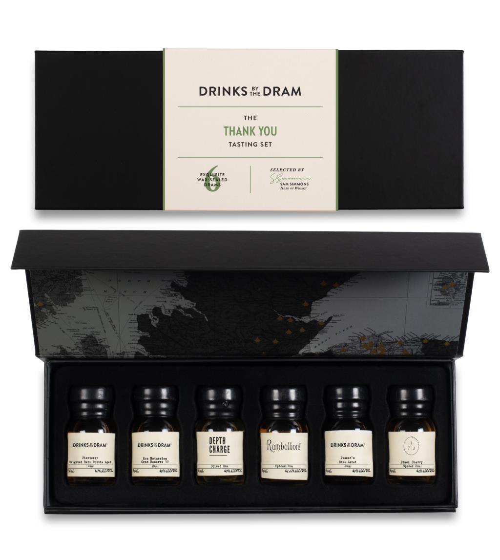 Thank You Rum Tasting Set (Black) 18cl product image