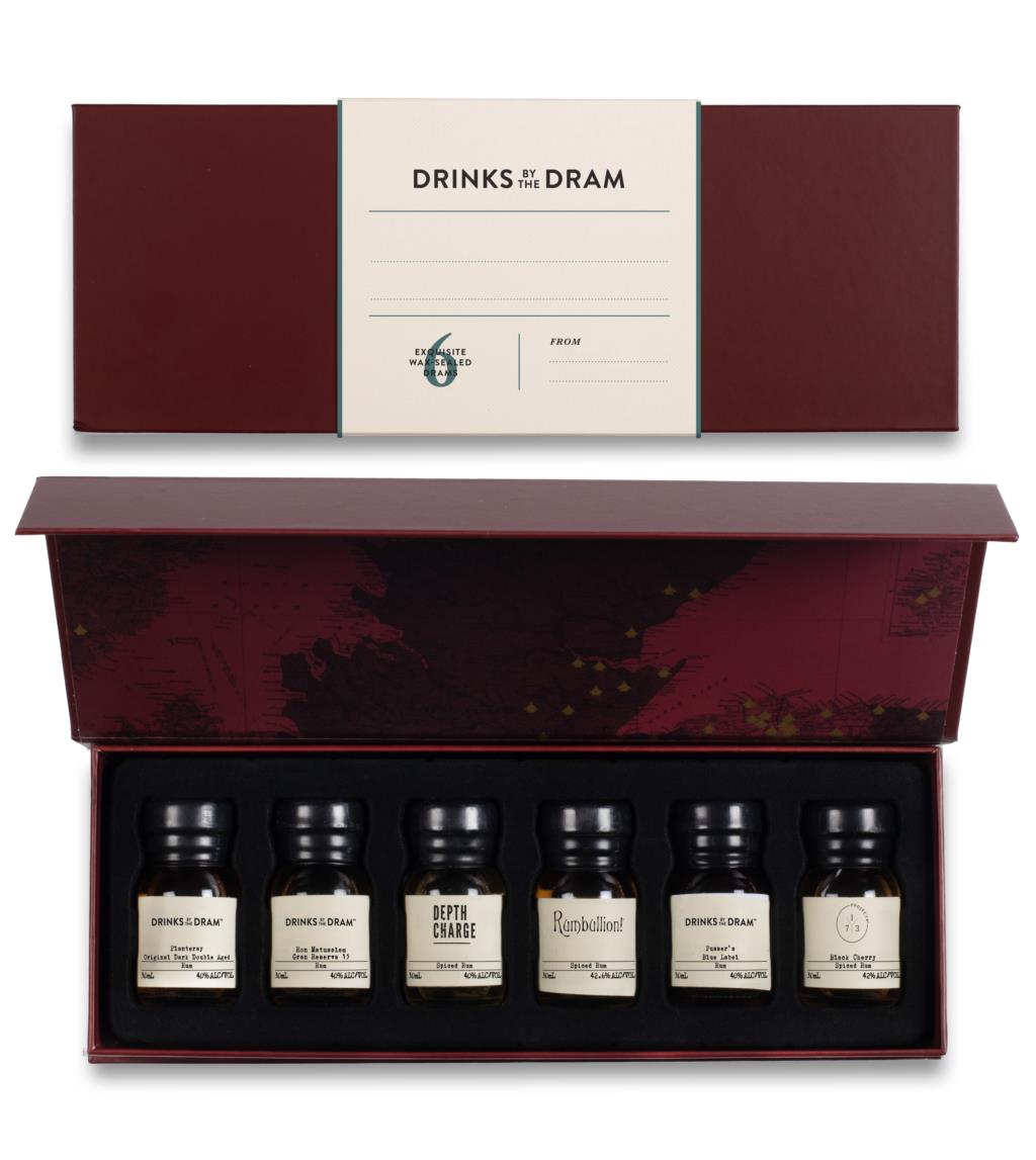 Blank - Write your own message Rum Tasting Set (Red) 18cl product image