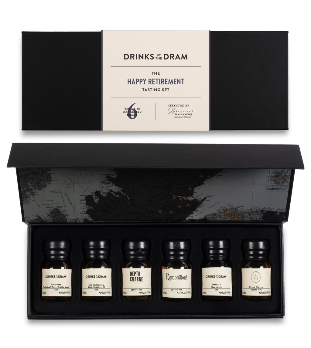 Retirement Rum Tasting Set (Black) 18cl product image