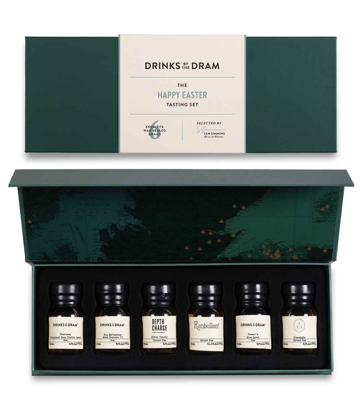 Happy Easter Rum Tasting Set (Green) 18cl product image
