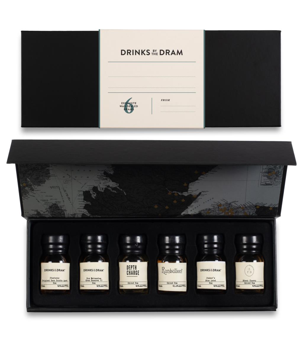 Blank - Write your own message Rum Tasting Set (Black) 18cl product image