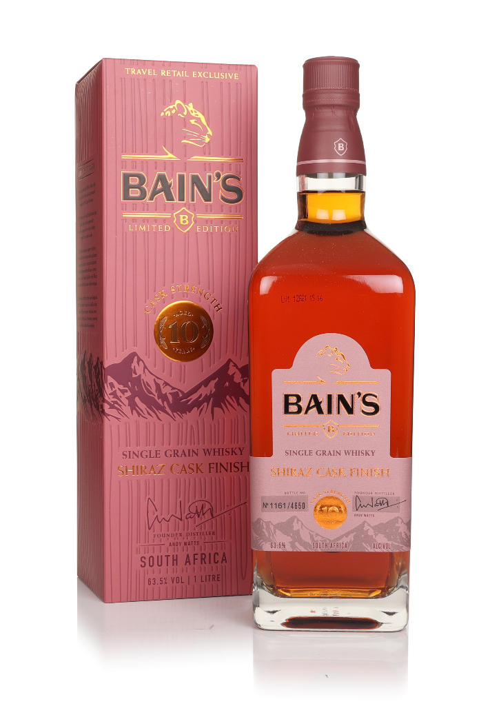 Bain’s Shiraz Cask 10 Year Old Single Grain 100cl product image