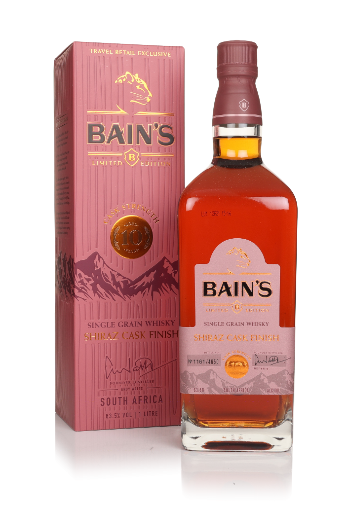 Bain’s Shiraz Cask 10 Year Old Single Grain 100cl product image