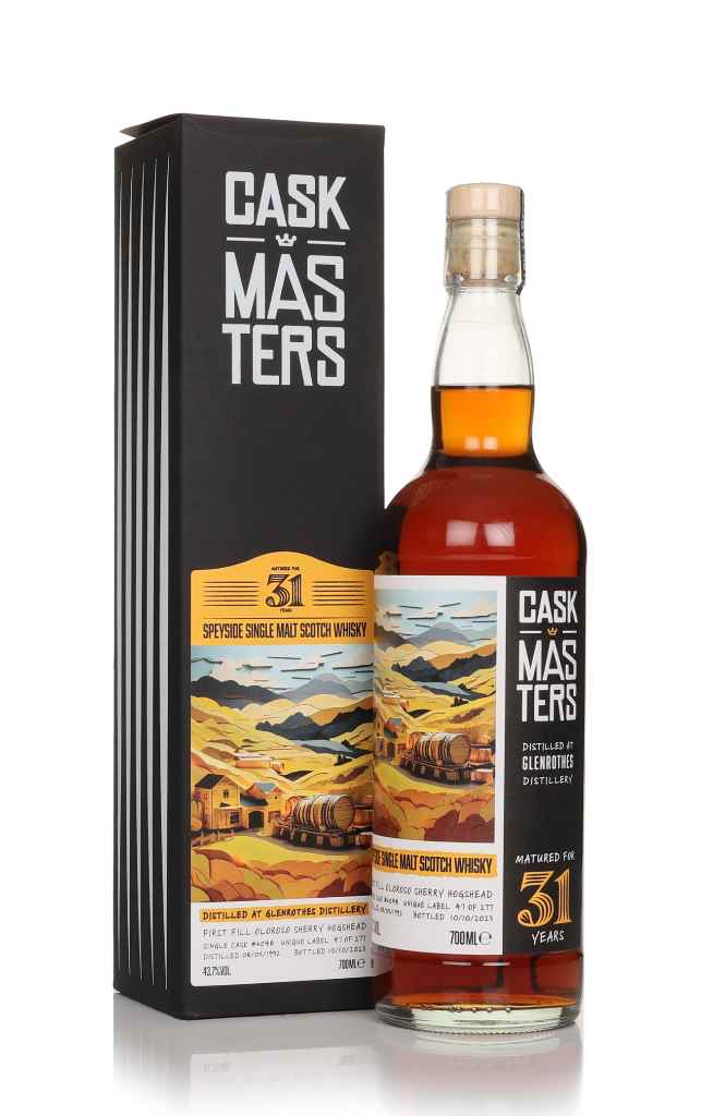 Glenrothes 31 Year Old 1992 (cask 6048) - Cask Masters (Brave New Spirits) 70cl product image