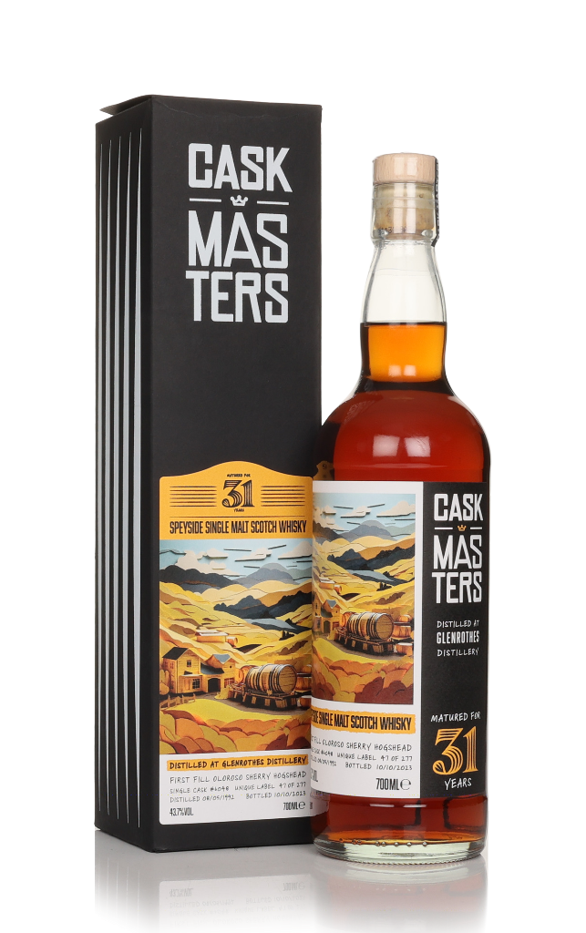 Glenrothes 31 Year Old 1992 (cask 6048) - Cask Masters (Brave New Spirits) 70cl product image