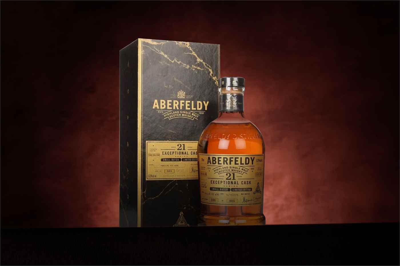 *COMPETITION* Aberfeldy 21 Year Old - Exceptional Cask Series - Pauillac Red Wine Cask Finish Whisky Ticket 70cl product image