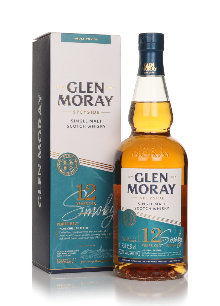 Glen Moray Smoky 12 Year Old 70cl product image