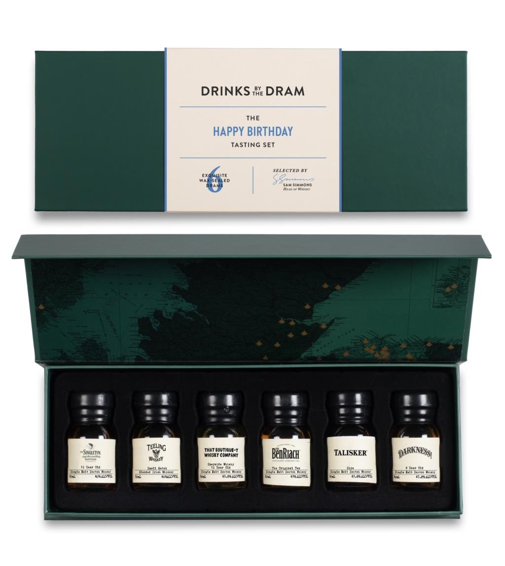 Happy Birthday Whisky Tasting Set (Green) 18cl product image