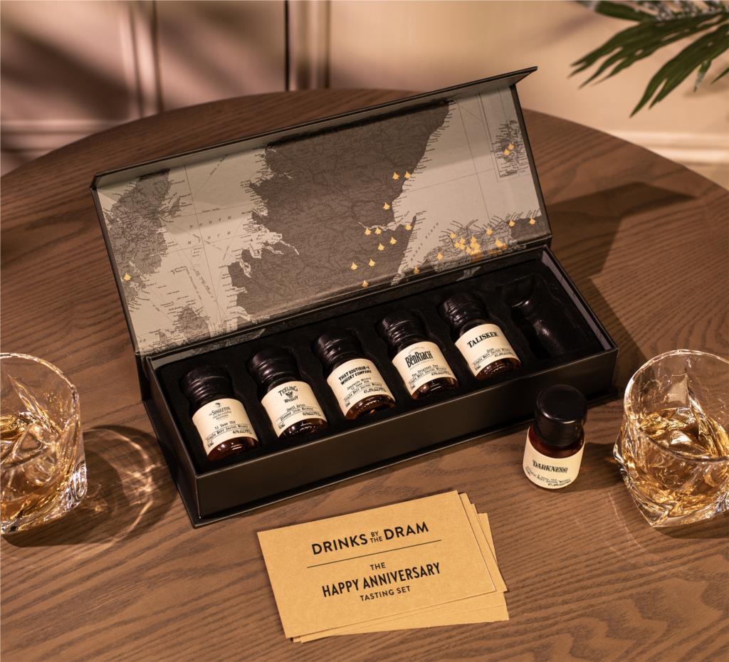 Happy Anniversary Whisky Tasting Set (Black) 18cl product image