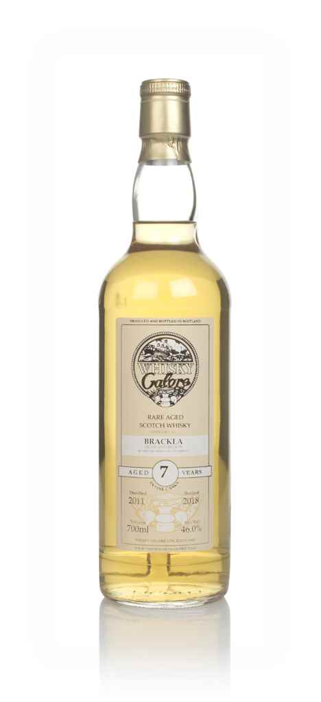 Brackla 7 Year Old 2011 - Whisky Galore 70cl product image