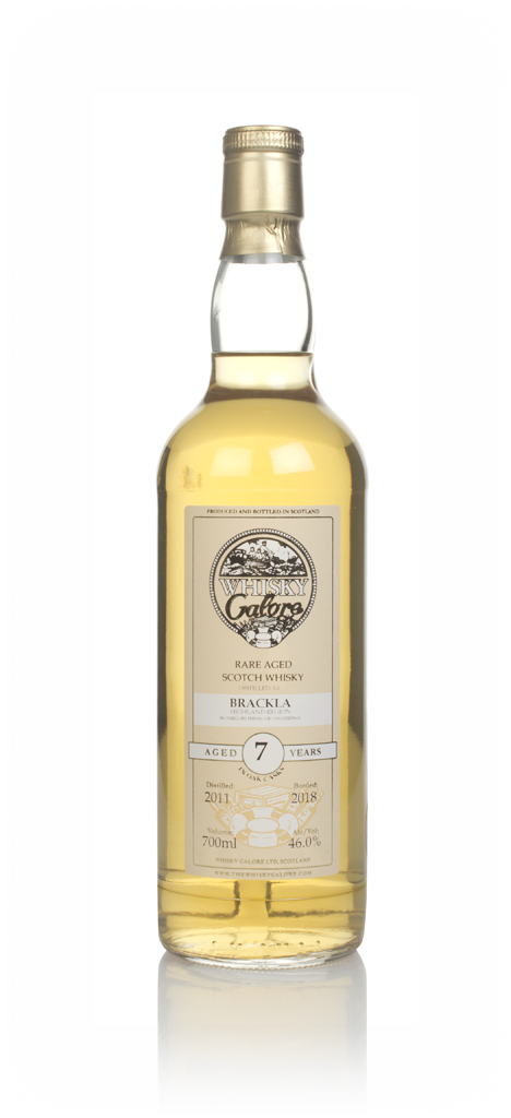 Brackla 7 Year Old 2011 - Whisky Galore 70cl product image