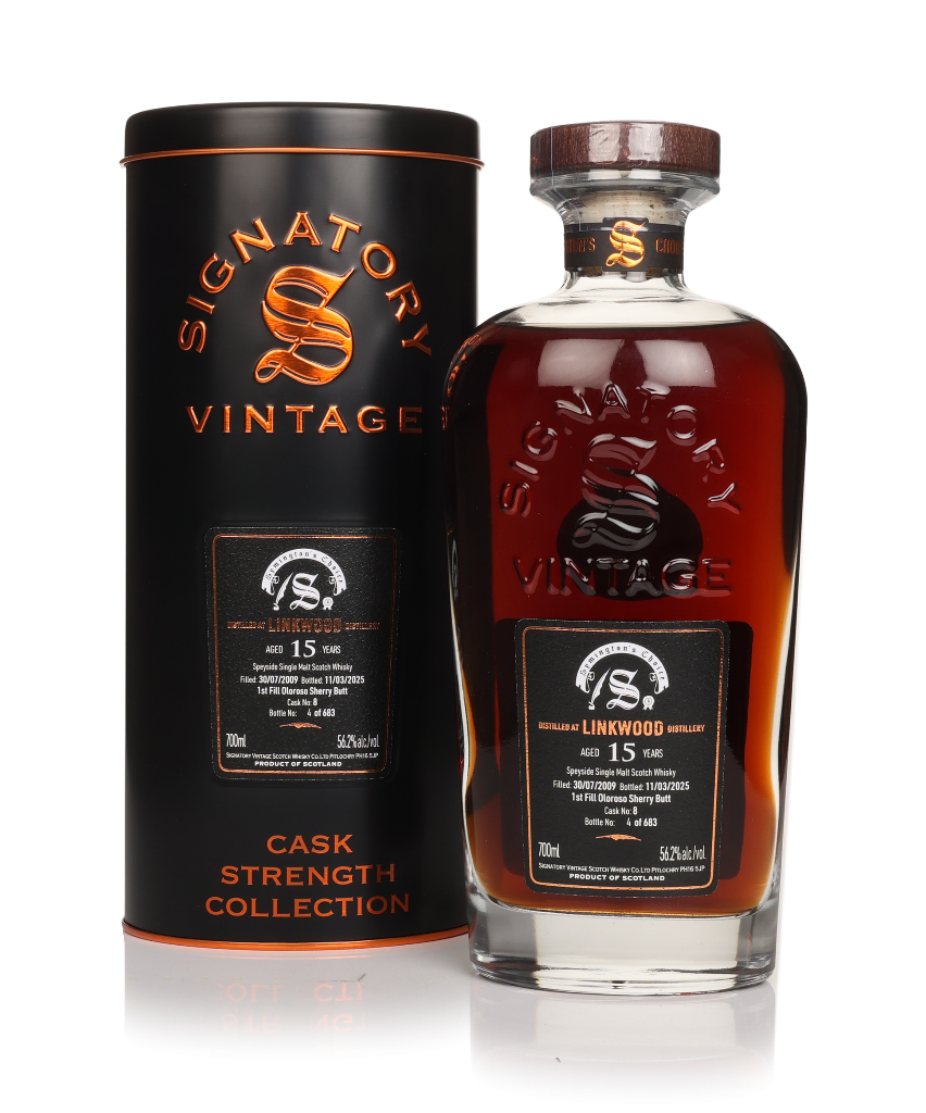 Linkwood 15 Year Old 2009 (cask 8) - Cask Strength Collection (Signatory) 70cl product image