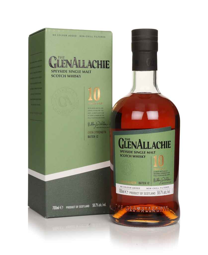GlenAllachie 10 Year Old Cask Strength - Batch 12 70cl product image