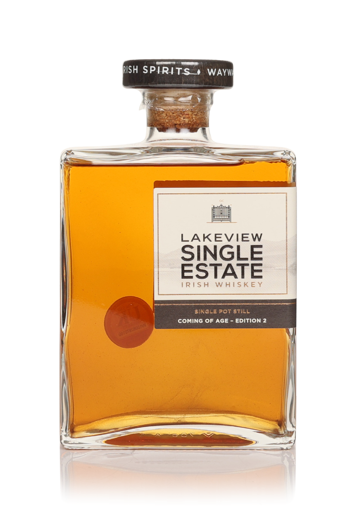 Lakeview Single Estate Irish Whiskey 70cl product image