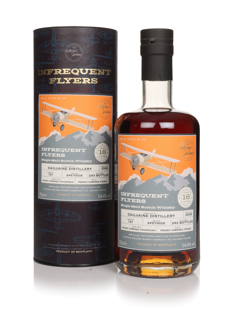 Dailuaine 16 Year Old 2008 (cask 131) - Infrequent Flyers (Alistair Walker) 70cl product image