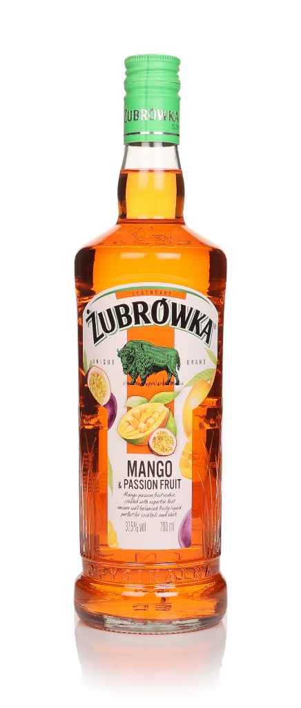 Zubrówka Mango & Passionfruit Vodka 70cl product image